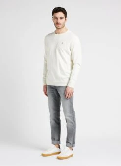 Pepe Jeans HATCH - Blue Slim-fit Faded Cotton-blend Jeans -Deals Mode Modee Store 4131941