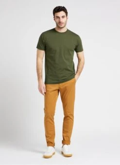 Ikks Brown Cotton Chinos -Deals Mode Modee Store 4131958