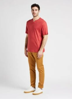 Ikks Brown Cotton Chinos -Deals Mode Modee Store 4131969