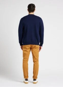 Ikks Brown Cotton Chinos -Deals Mode Modee Store 4131971