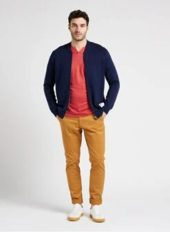 Ikks Brown Cotton Chinos -Deals Mode Modee Store 4131972