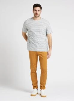 Marc O'Polo Multicolored Round-neck Striped Cotton T-shirt -Deals Mode Modee Store 4131975