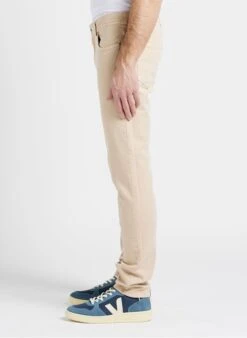 Ikks Beige Stretch Cotton Slim-fit Jeans -Deals Mode Modee Store 4132074