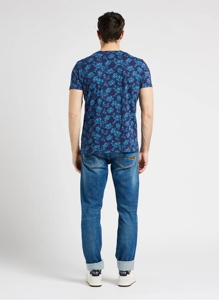 LE TEMPS DES CERISES Blue Straight-leg Faded Stretch Cotton Jeans 12 LE TEMPS DES CERISES Blue Straight-leg Faded Stretch Cotton Jeans - Image 12