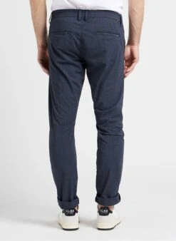 LE TEMPS DES CERISES SKUNK - Blue Checked Carrot Pants -Deals Mode Modee Store 4132208