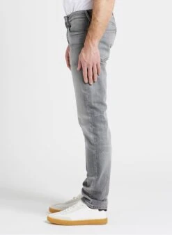 Pepe Jeans HATCH - Blue Slim-fit Faded Cotton-blend Jeans -Deals Mode Modee Store 4132249