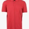 HENDEL - Red Short-sleeved Cotton Piqué Polo Shirt