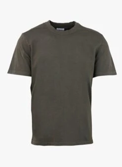 RODGER H - Grey Regular-fit Round-neck Cotton T-shirt