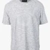 Marc O'Polo Multicolored Round-neck Striped Cotton T-shirt
