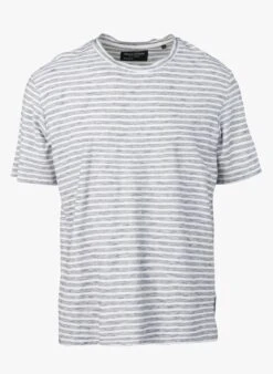 Marc O'Polo Multicolored Round-neck Striped Cotton T-shirt