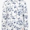 Scotch And Soda White Printed Organic Cotton Shirt