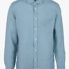 Hartford PAUL - Blue Regular-fit Linen Shirt