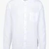 Hartford White Regular-fit Linen Shirt