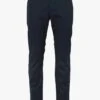 Gant Blue Straight-leg Stretch Cotton Pants