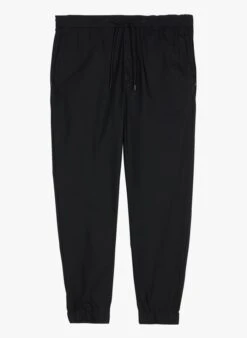 Calvin Klein Black Cotton-blend Joggers