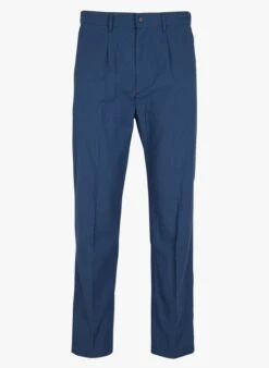 DERYM - Striped Straight-leg Striped Cotton Pants