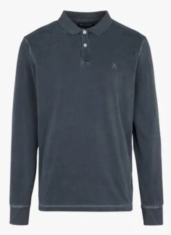 Marc O'Polo Blue Organic Cotton Polo Shirt