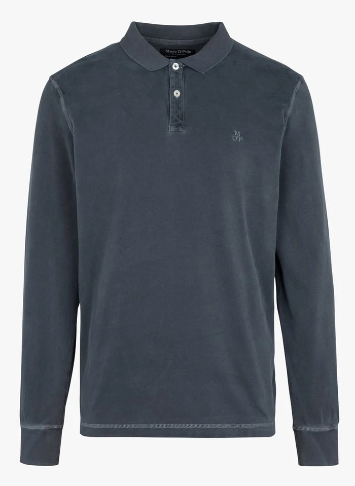 Marc O'Polo Blue Organic Cotton Polo Shirt 1 Marc O'Polo Blue Organic Cotton Polo Shirt