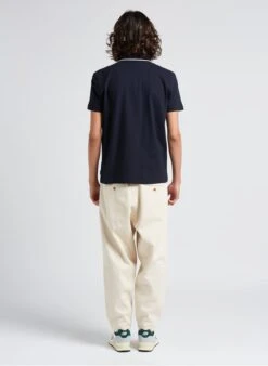 PAUL SMITH Blue Straight Cotton Polo Shirt With Classic Collar -Deals Mode Modee Store 4168886