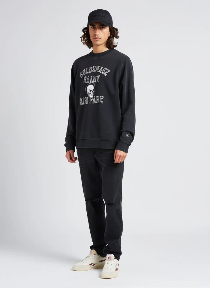 Ikks Grey Slim-fit Cotton Distressed Jeans 11 Ikks Grey Slim-fit Cotton Distressed Jeans - Image 11