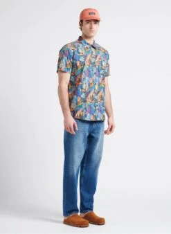 Patagonia Multicolored Regular-fit Printed Organic Cotton-blend Shirt -Deals Mode Modee Store 4169614