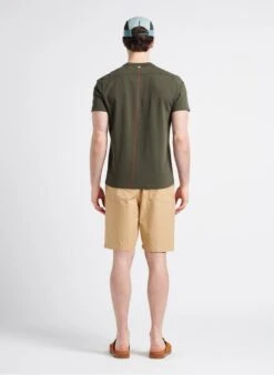 RODGER H - Grey Regular-fit Round-neck Cotton T-shirt -Deals Mode Modee Store 4169630