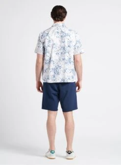 Selected Multicolored Printed Organic Cotton Shirt With Classic Collar -Deals Mode Modee Store 4170037