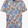 Patagonia Multicolored Regular-fit Printed Organic Cotton-blend Shirt