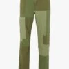 LE TEMPS DES CERISES MISTER - Khaki Loose-fit Patchwork Cotton Pants