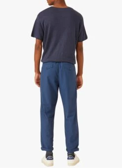 DERYM - Striped Straight-leg Striped Cotton Pants -Deals Mode Modee Store 4175602