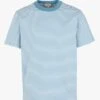 Armor-Lux HÉRITAGE - Blue Round-neck Striped Organic Cotton T-shirt
