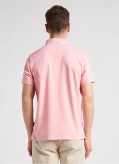 Schott PSDEVON - Pink Regular-fit Cotton Piqué Polo Shirt -Deals Mode Modee Store 4201323
