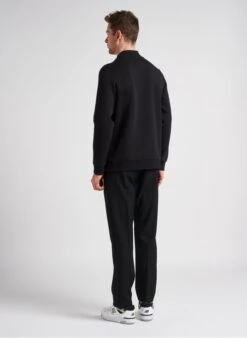 Ikks Black Regular-fit Track Pants -Deals Mode Modee Store 4201387