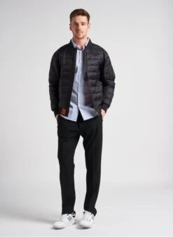 Ikks Black Regular-fit Track Pants -Deals Mode Modee Store 4201398