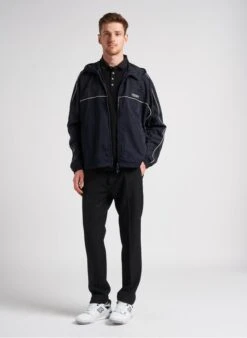 Ikks Black Regular-fit Track Pants -Deals Mode Modee Store 4201426 1