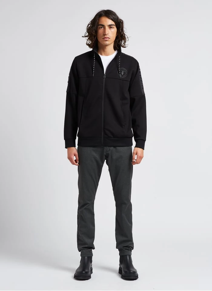 LE TEMPS DES CERISES MILOW - Grey Printed Houndstooth Straight-leg Pants 4 LE TEMPS DES CERISES MILOW - Grey Printed Houndstooth Straight-leg Pants - Image 4