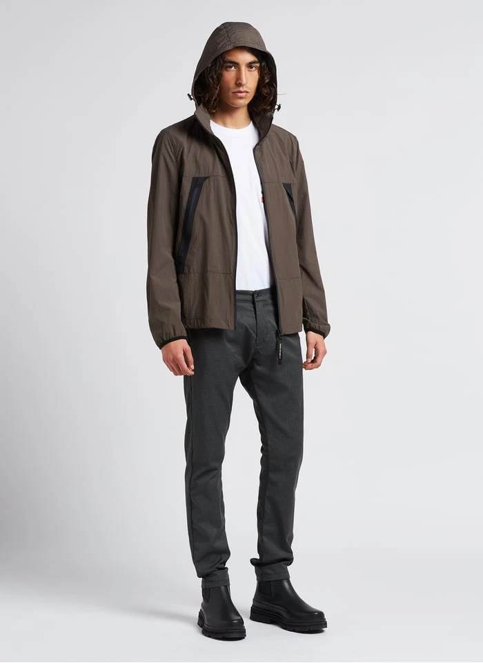 LE TEMPS DES CERISES MILOW - Grey Printed Houndstooth Straight-leg Pants 6 LE TEMPS DES CERISES MILOW - Grey Printed Houndstooth Straight-leg Pants - Image 6