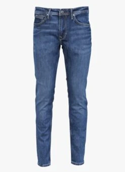 Pepe Jeans HATCH REGULAR - Blue Cotton-blend Straight-leg Jeans