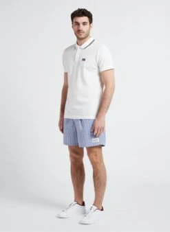 Gant Beige Regular-fit Embroidered Cotton Polo Shirt -Deals Mode Modee Store 4216243