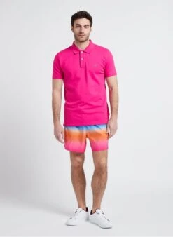 Gant Pink Regular-fit Cotton Piqué Polo Shirt -Deals Mode Modee Store 4216286