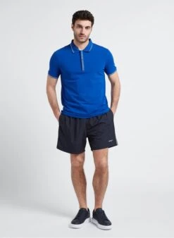 Armani Exchange Blue Cotton Jersey Polo Shirt -Deals Mode Modee Store 4216293