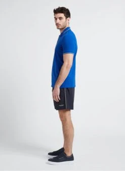 Armani Exchange Blue Cotton Jersey Polo Shirt -Deals Mode Modee Store 4216298