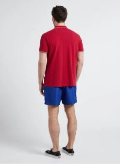 Red Hackett X Aston Martin Regular-fit Cotton Polo Shirt -Deals Mode Modee Store 4216594