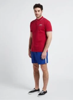 Red Hackett X Aston Martin Regular-fit Cotton Polo Shirt -Deals Mode Modee Store 4216599