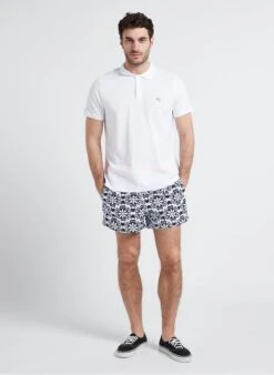 CHEVIGNON O-TOG'S - White Regular-fit Cotton Piqué Polo Shirt -Deals Mode Modee Store 4216637