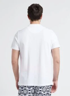 CHEVIGNON O-TOG'S - White Regular-fit Cotton Piqué Polo Shirt -Deals Mode Modee Store 4216638