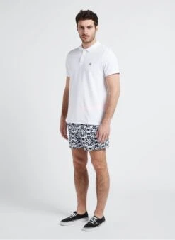 CHEVIGNON O-TOG'S - White Regular-fit Cotton Piqué Polo Shirt -Deals Mode Modee Store 4216641