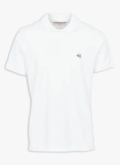 CHEVIGNON O-TOG'S - White Regular-fit Cotton Piqué Polo Shirt