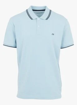 Selected DANTE - Blue Regular-fit Organic Cotton Polo Shirt