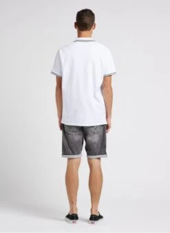 Pepe Jeans JETT - White Regular-fit Cotton-blend Polo Shirt -Deals Mode Modee Store 4245776